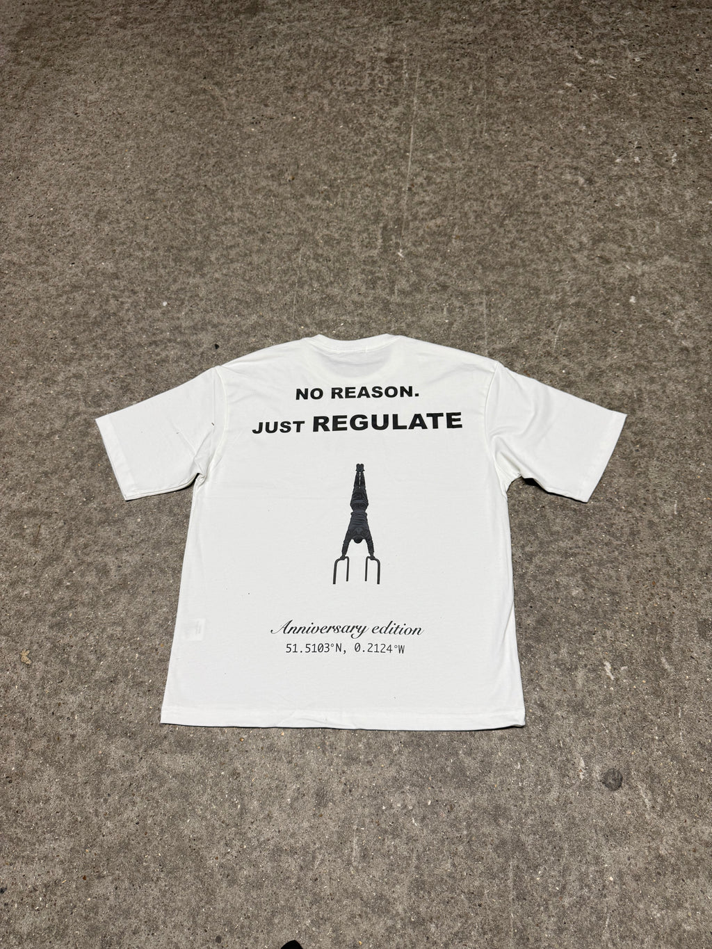 RGLT anniversary edition 'OG tee' WHITE