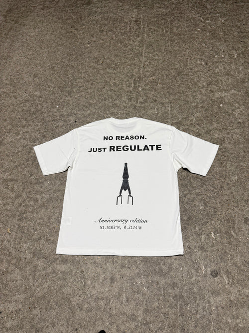 RGLT anniversary edition 'OG tee' WHITE