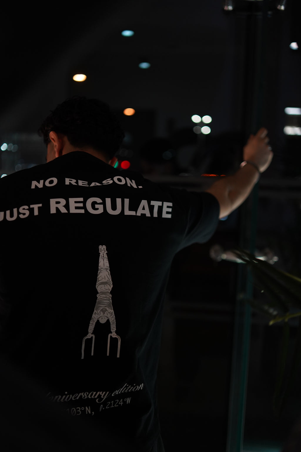 RGLT anniversary edition 'OG tee' BLACK