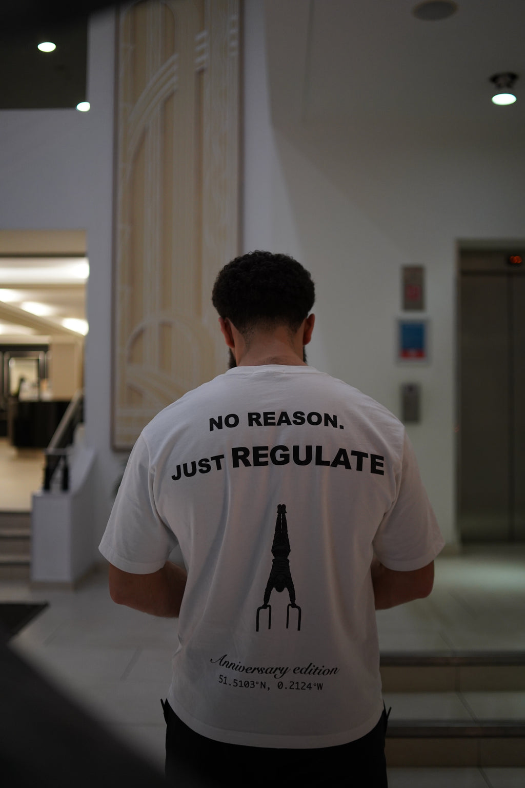 RGLT anniversary edition 'OG tee' WHITE