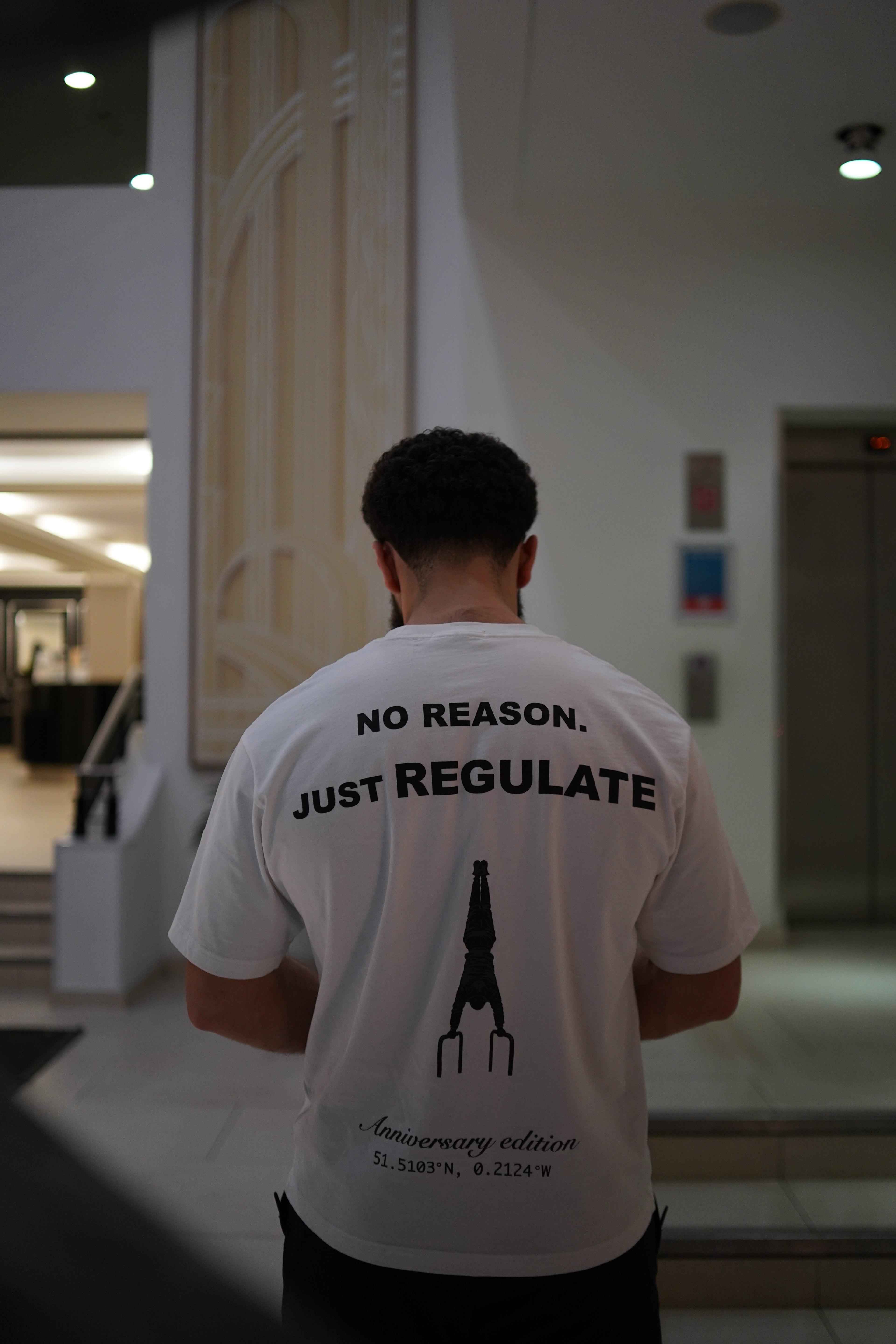 RGLT anniversary edition 'OG tee' WHITE